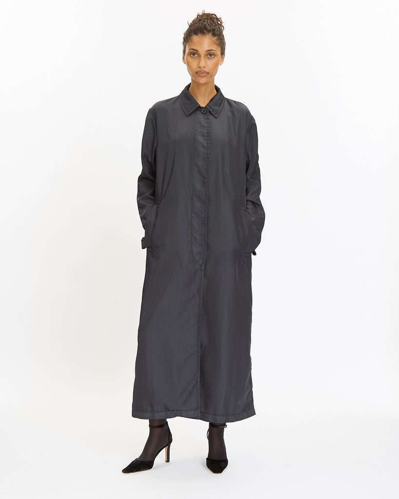 Dries Van Noten Raltonas Coat in dark green