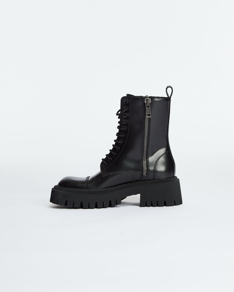 Balenciaga lace up boots online