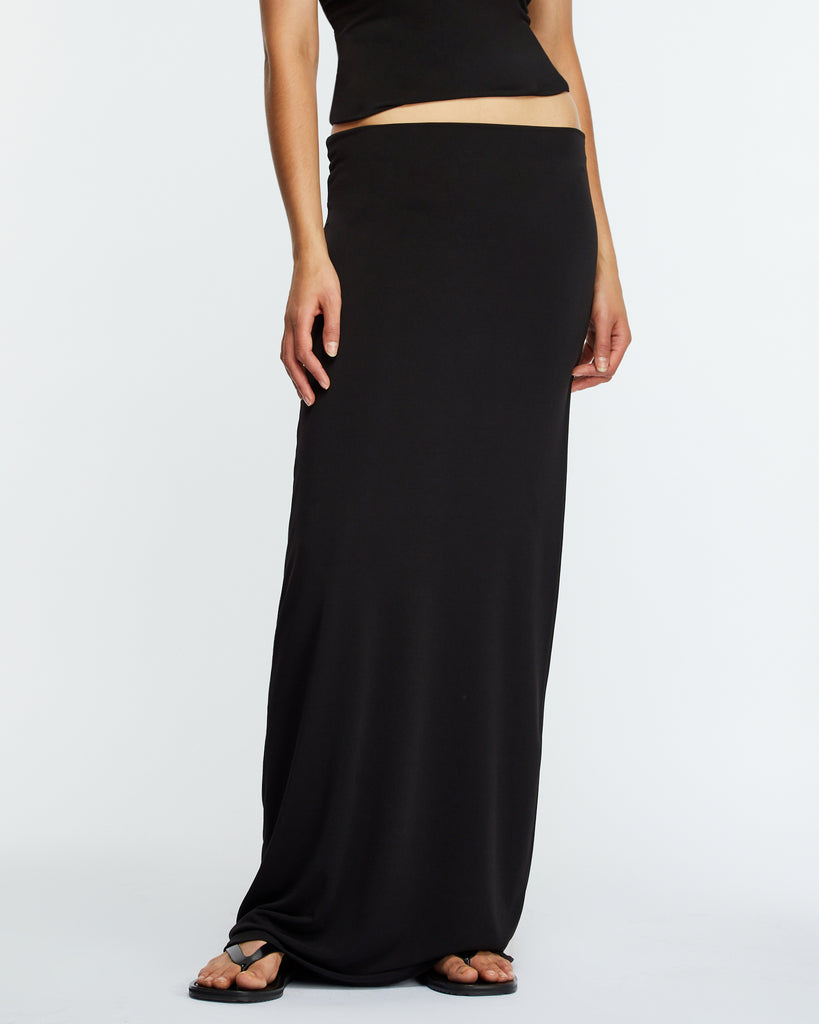 One Nineteen Aline Skirt Black