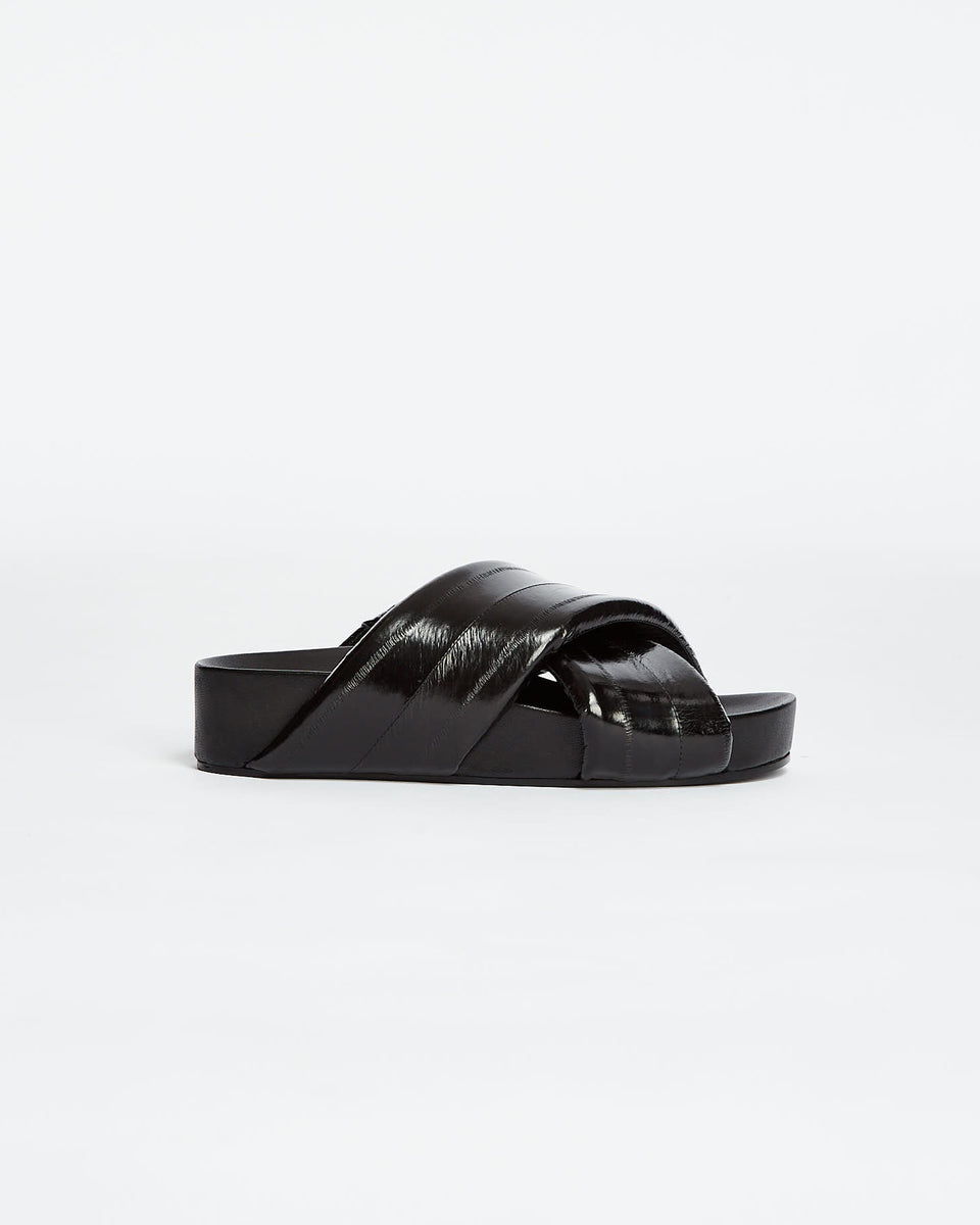 サンダル・ミュール Jil Sander FW22 CRISSCROSS SANDAL (J15WP0043_P2217274) JIL SANDER ジルサンダー サンダル J15WP0043 P5810 レディース