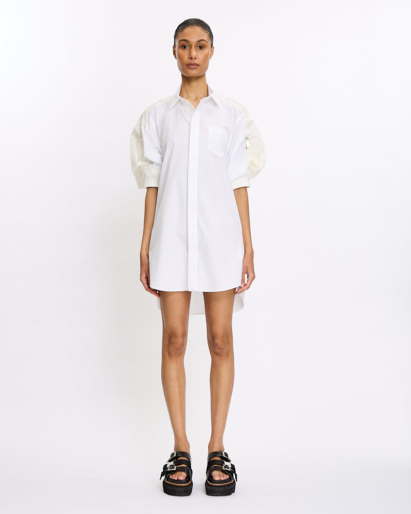 Sacai Cotton Poplin x Nylon Twill Dress sacai（サカイ）正規