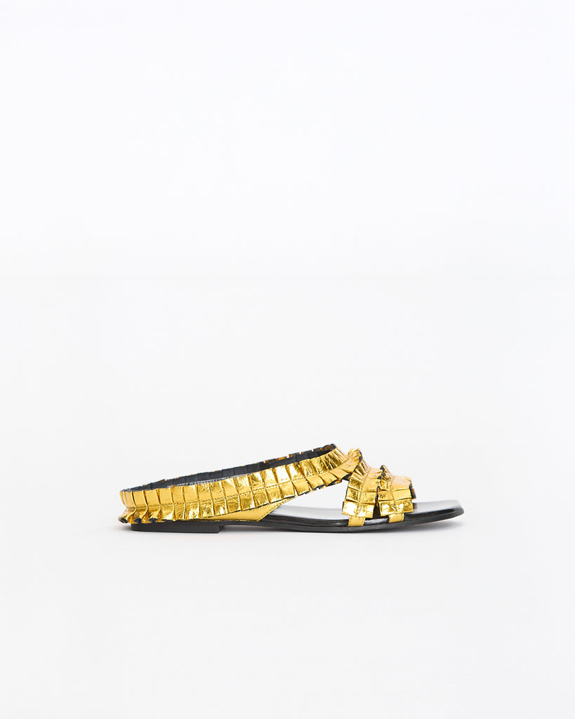 Dries Van Noten Ruffled Sandal