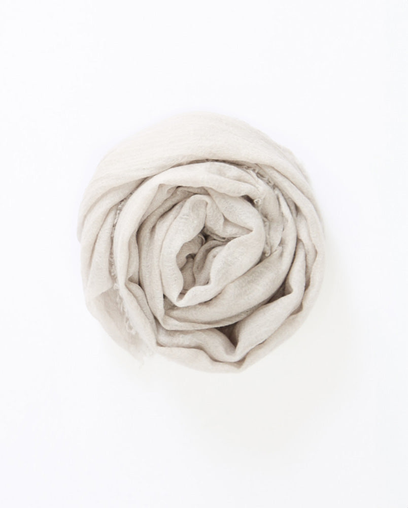 Rick Owens Concordians Scarf in pearl