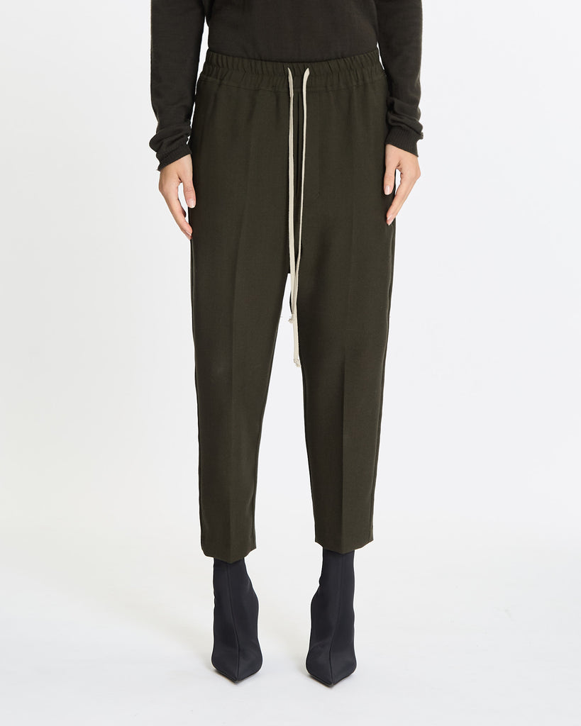 Rick Owens Crop Drawstring Pant