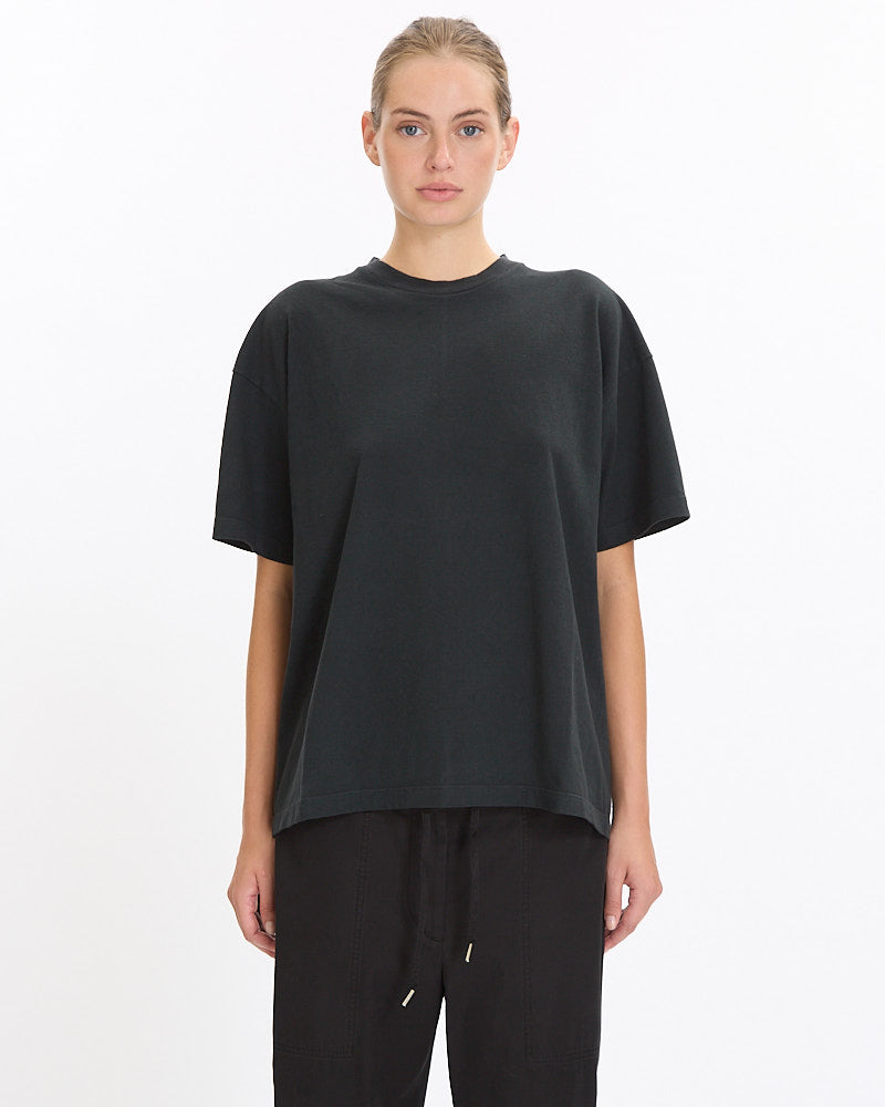 The Row Lavinia Top in black