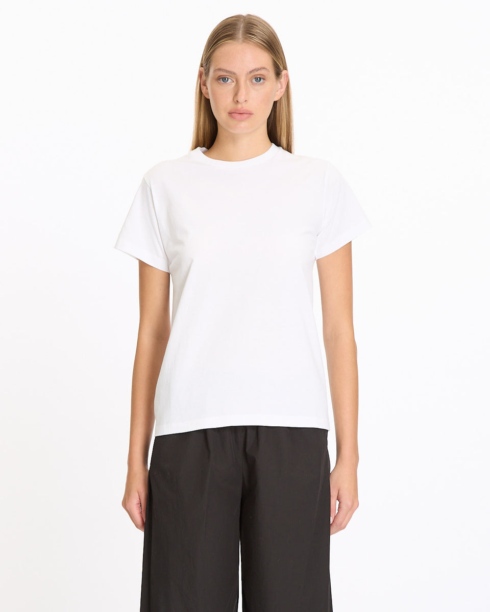 【関税込み】The Row レッド Florie Tシャツ Florie T-Shirt Red in Cotton – The Row