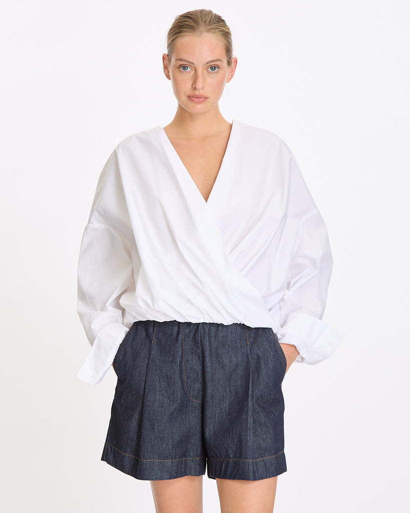 Dries Van Noten Camiel Shirt in white
