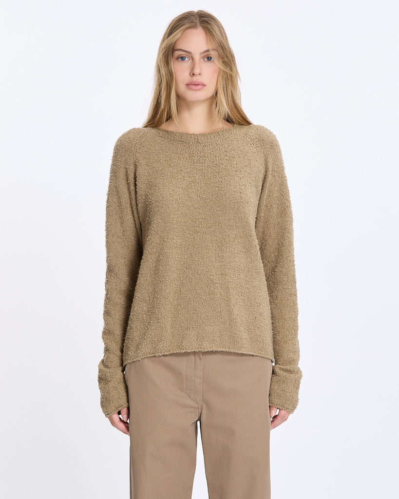 The Row Kathy Sweater in khaki