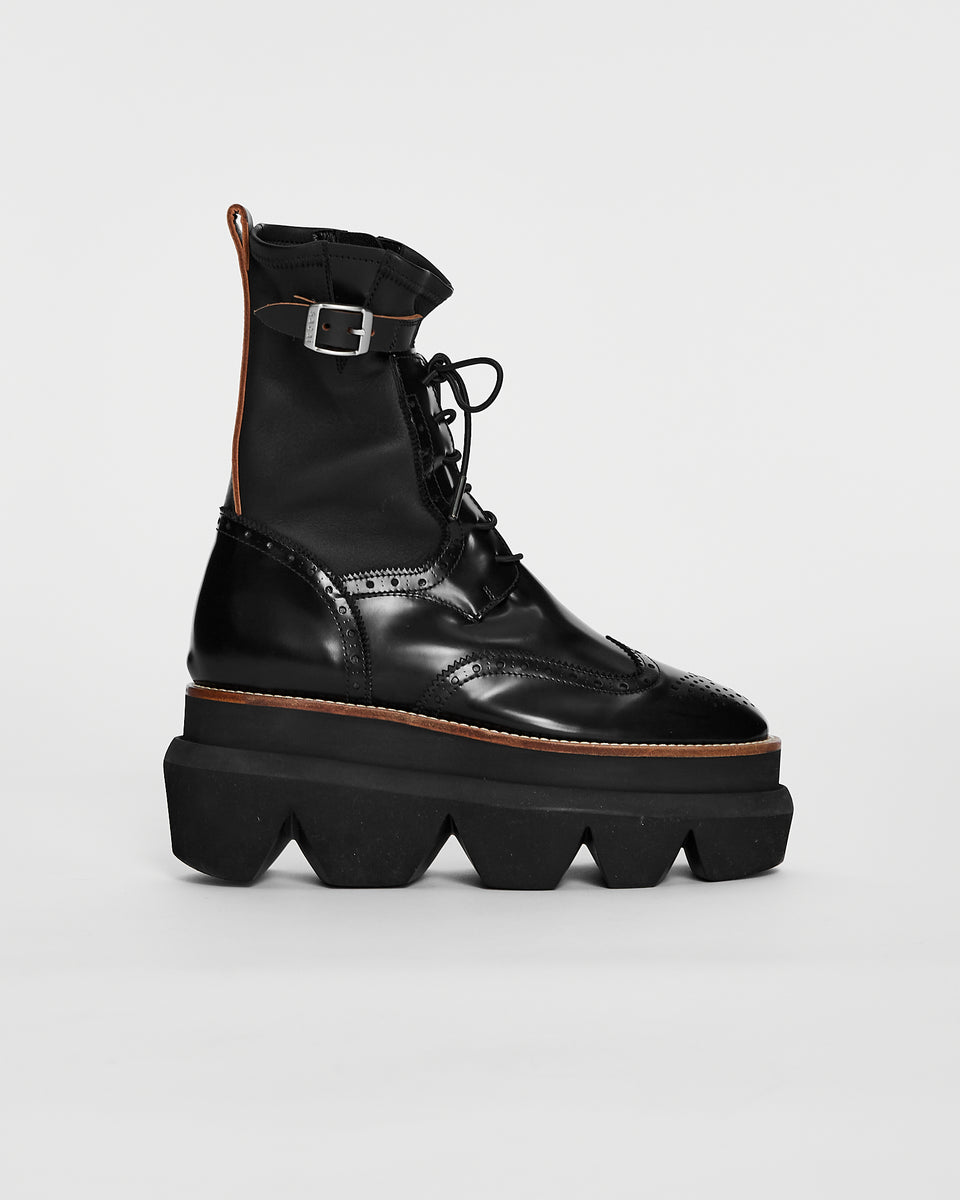 Sacai Wingtip Engineered Sock Boots 119 Corb