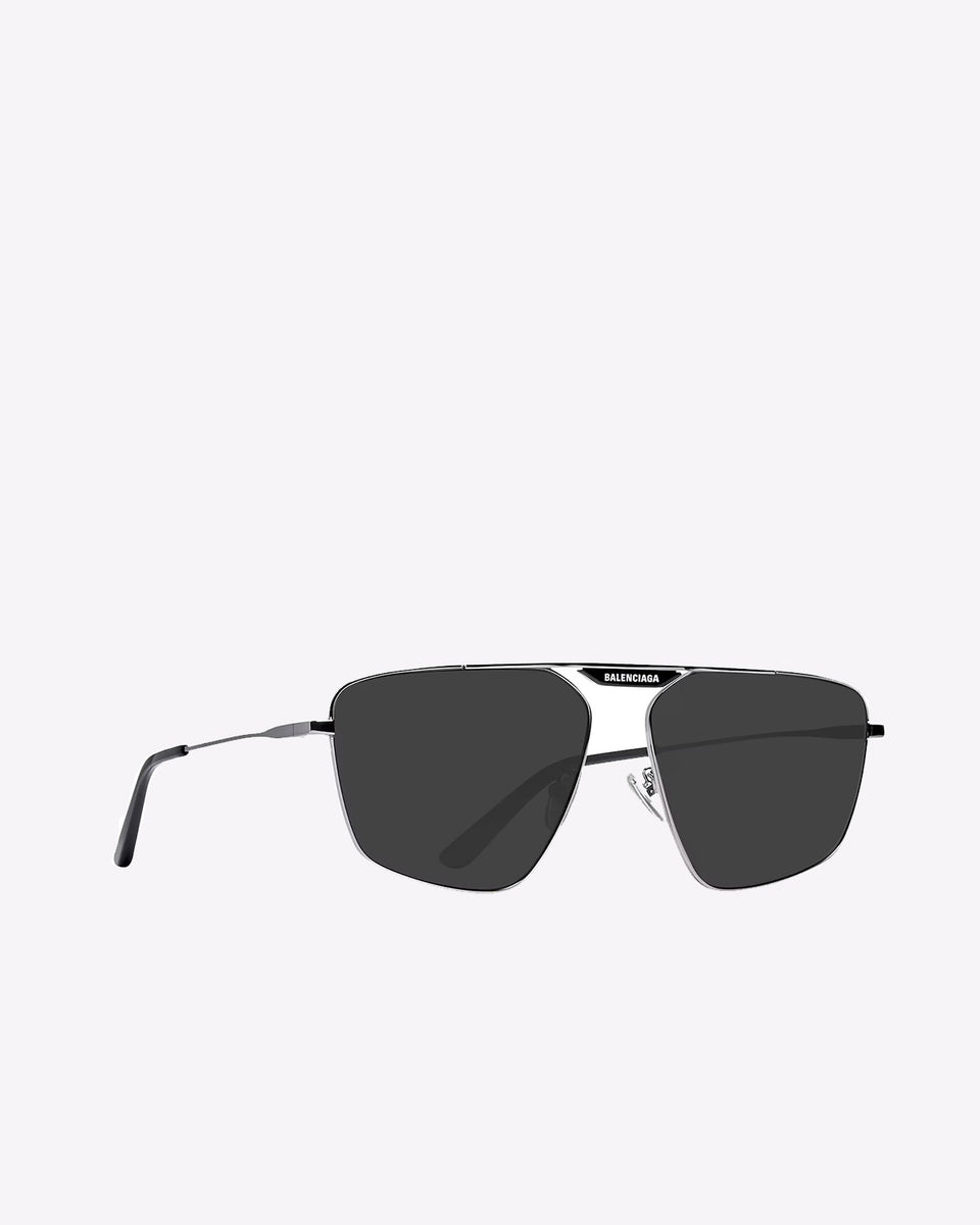 サングラス BALENCIAGA Black l Tag 2.0 Navigator sunglasses Balenciaga - Tag 2.0 Navigator Sunglasses - Black