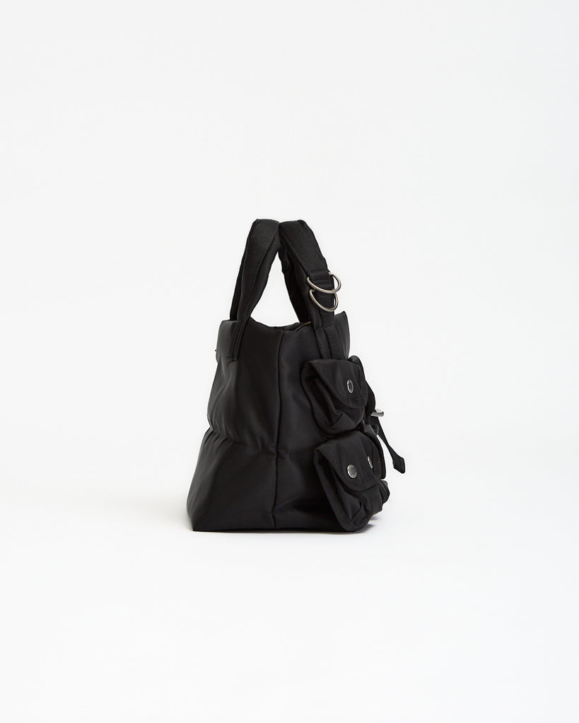 Sacai Nylon Tote Bag Small in black