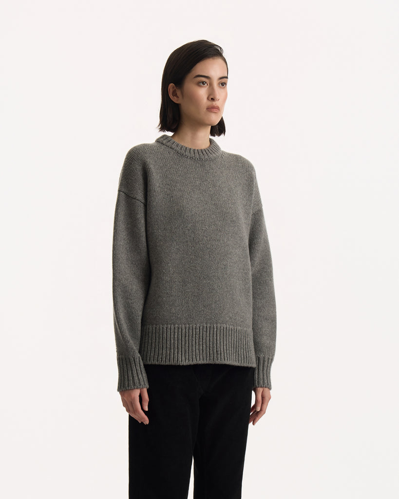 The Row Ophelia Sweater in grey 