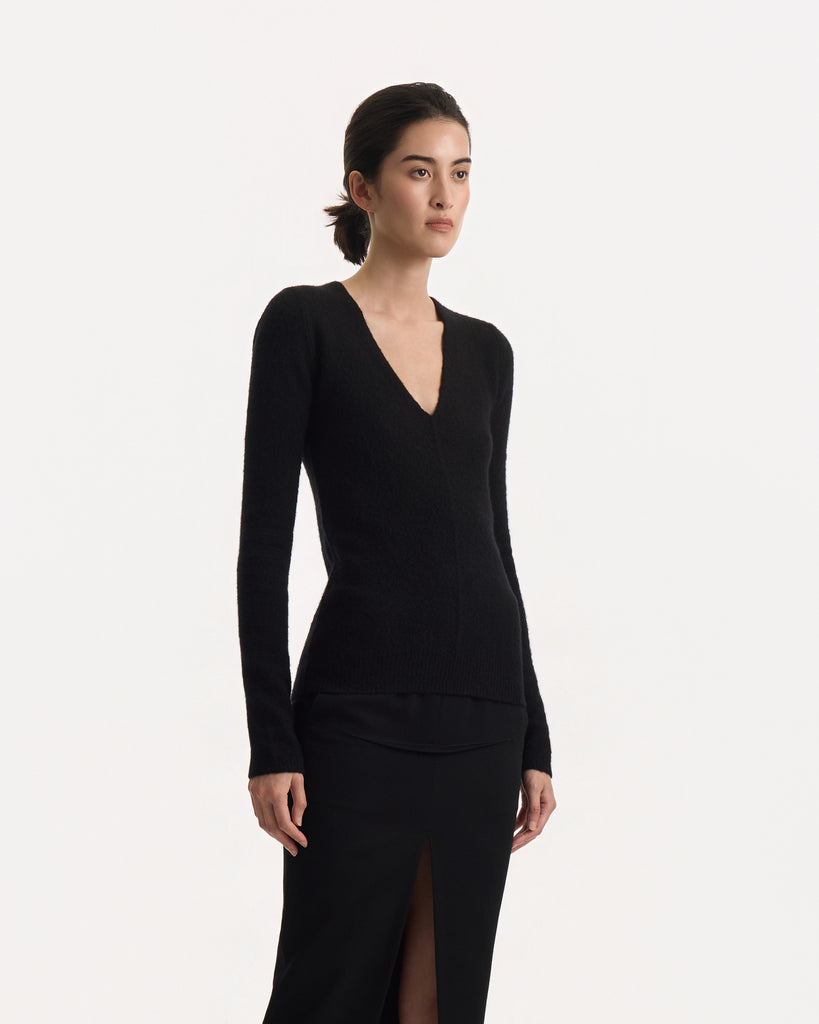 Rick Owens V Neck Knit 