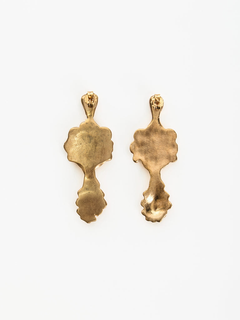 Diamond Collage Earrings