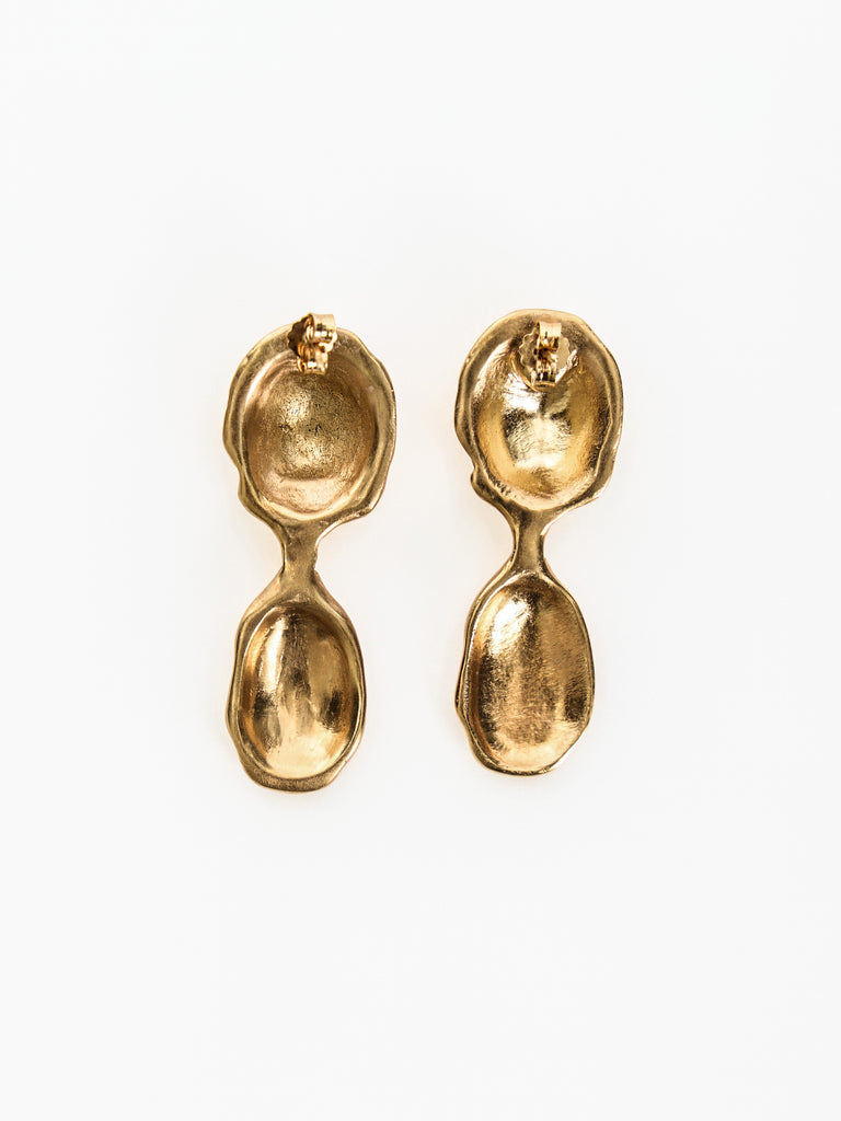 Small Diamond Drop Earrings