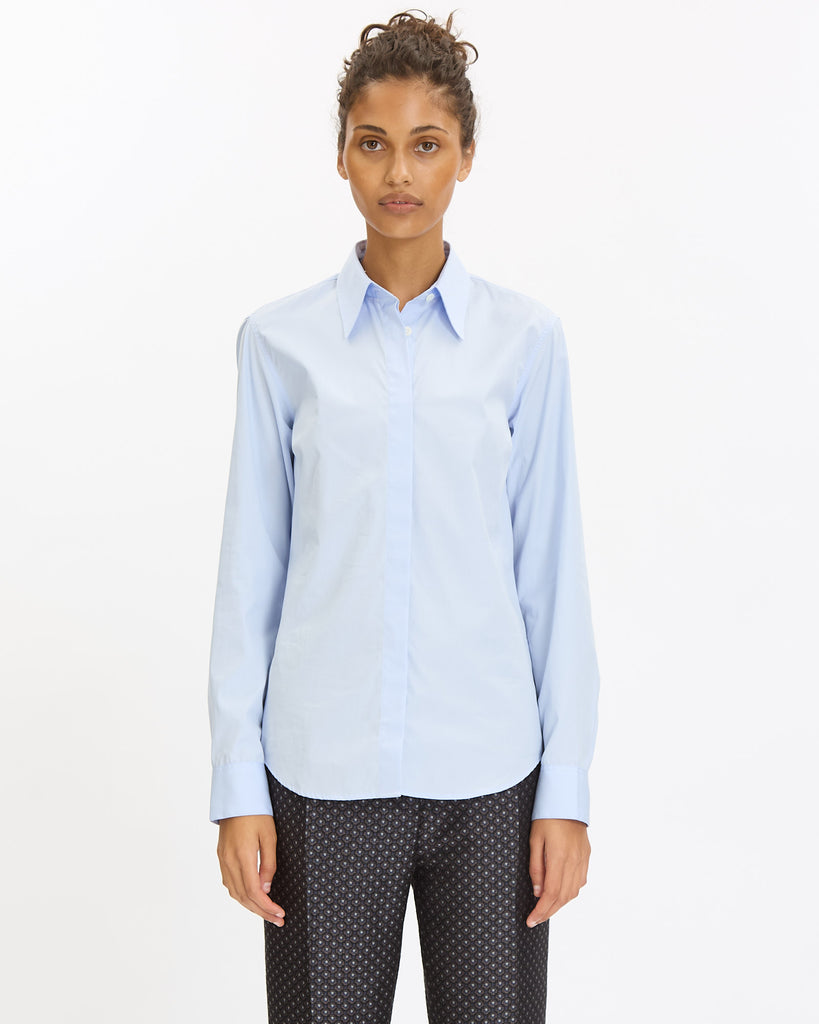 Dries Van Noten Chowy Shirt in light blue