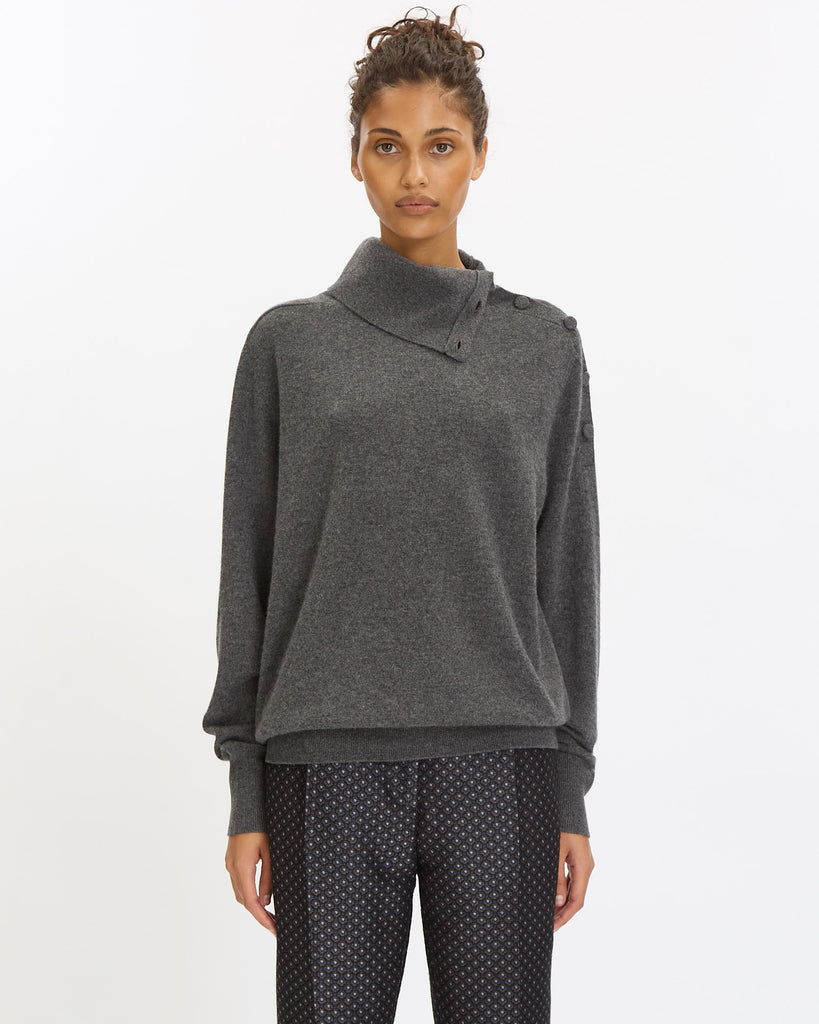 Dries Van Noten Tixla Sweater in dark grey