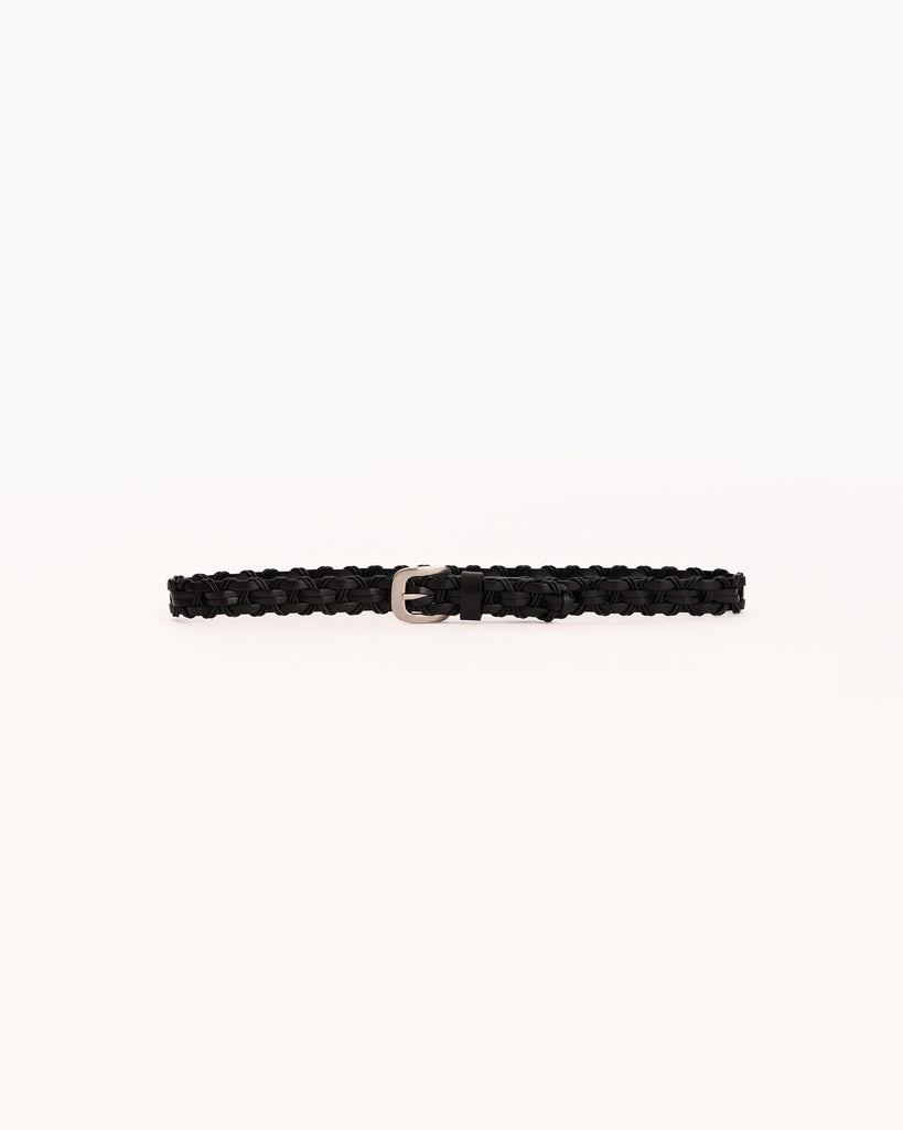 The Row Cord Belt in black