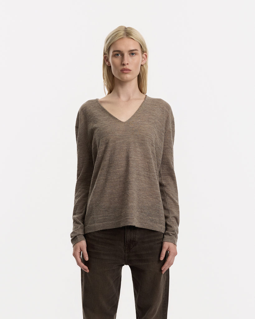 Lauren Manoogian Fine Low V Neck