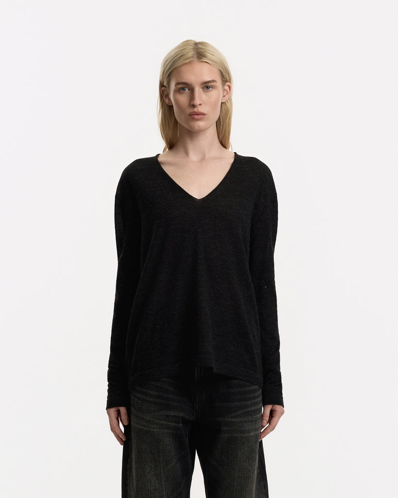 Lauren Manoogian Fine Low V Neck