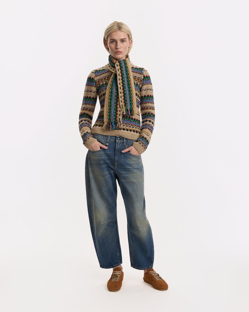 Dries Van Noten Tedd Sweater in champagne 