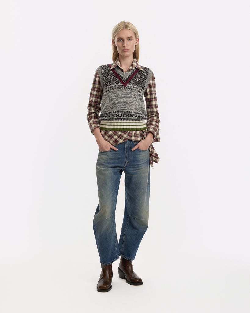Dries Van Noten Toque Vest Knit