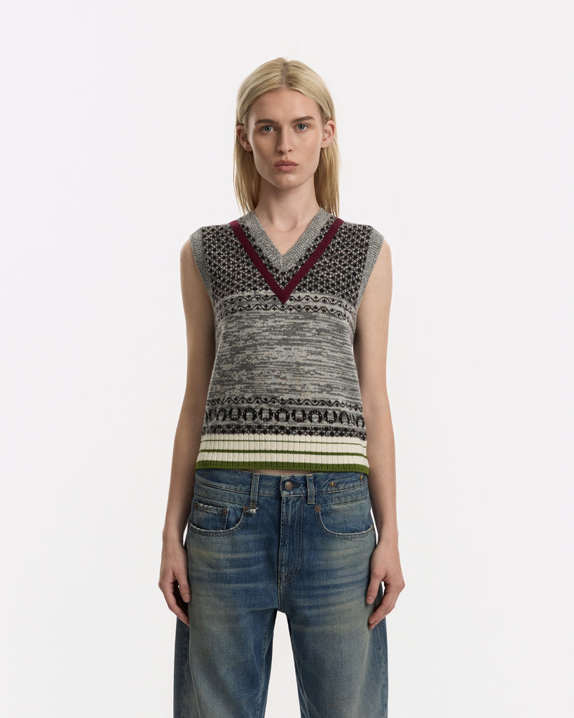 Dries Van Noten Toque Vest Knit