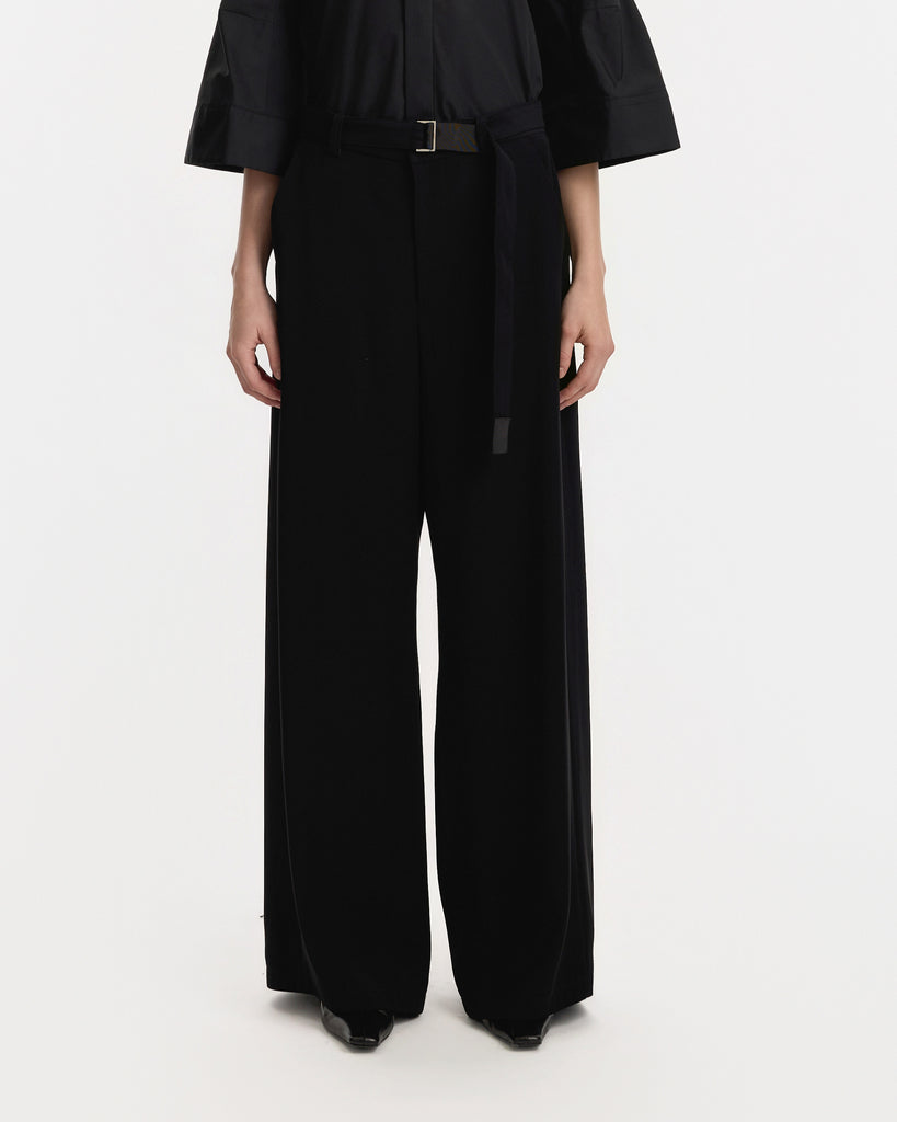 Sacai Crepe Satin Pant