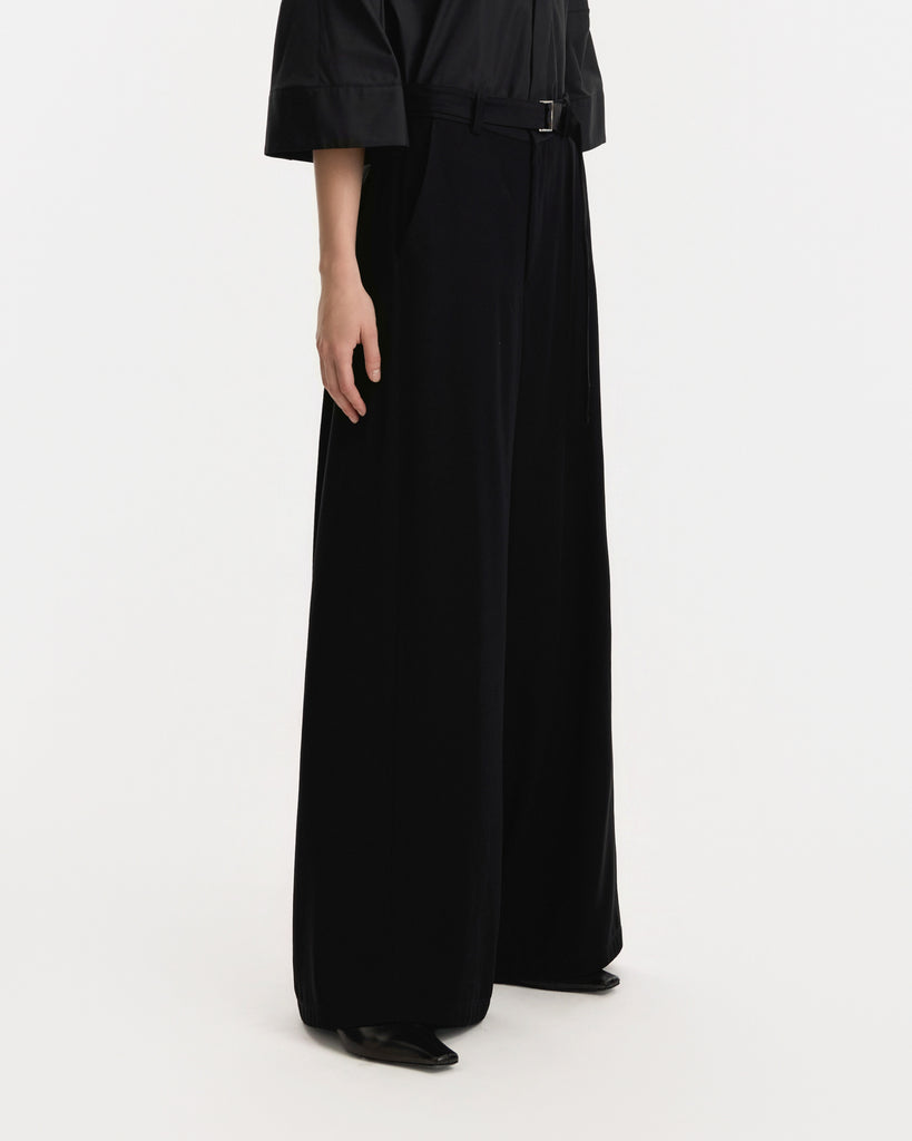 Sacai Crepe Satin Pant
