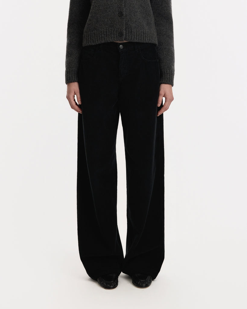 The Row Eglitta Pant in faded black