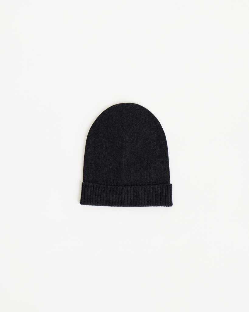 The Row Quaric Hat in charcoal melange