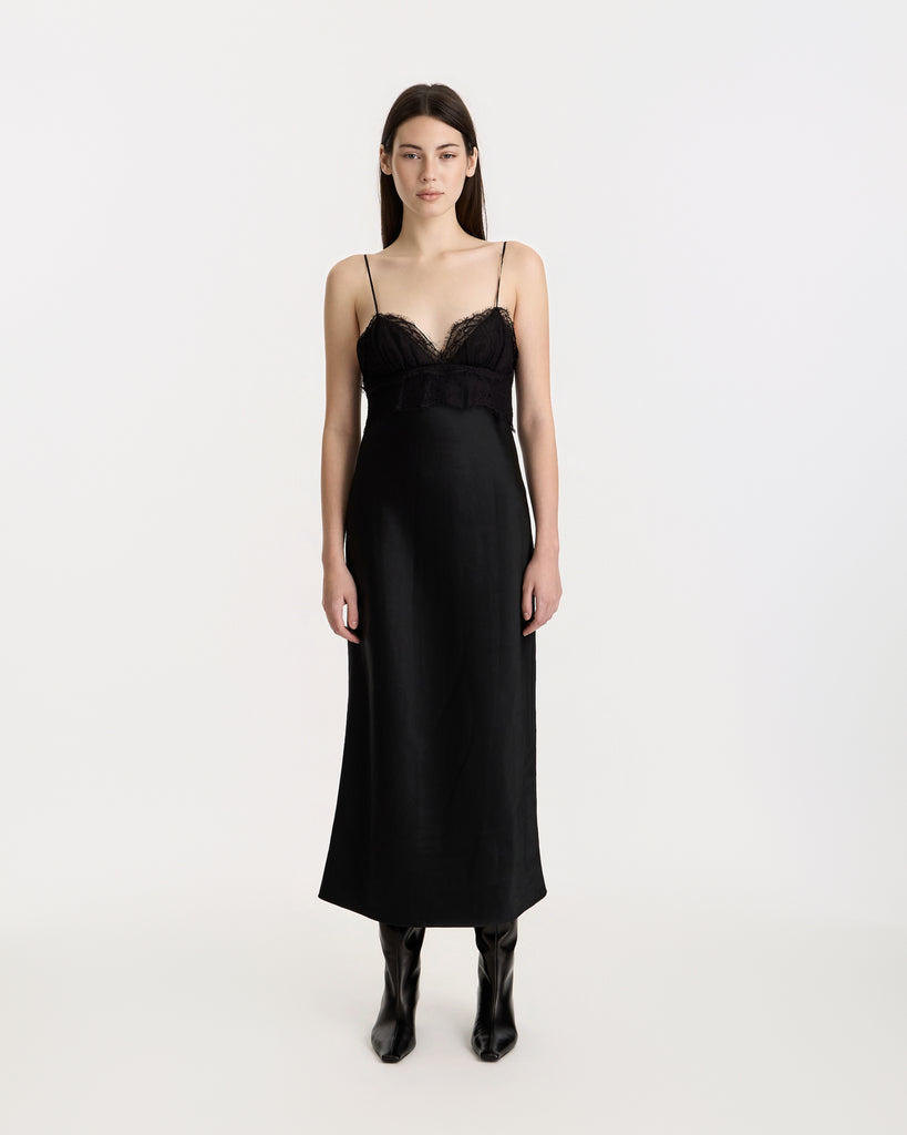 Khaite Joelle Dress in black 