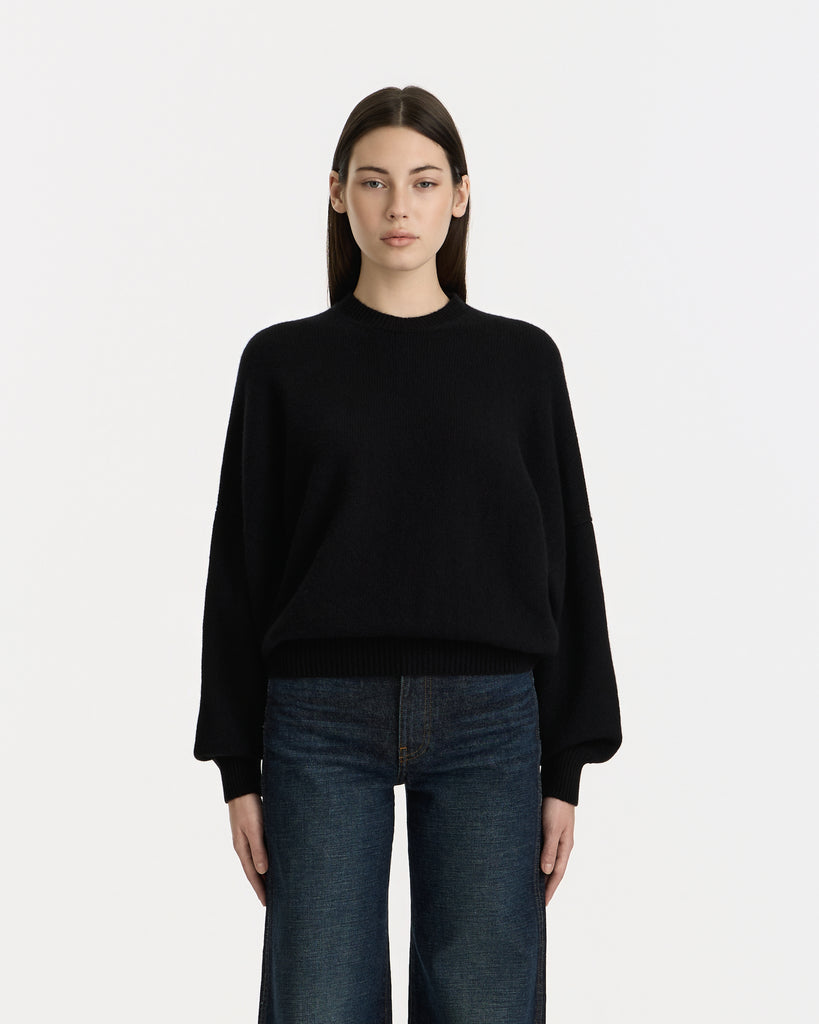 Khaite Margaux Sweater in black