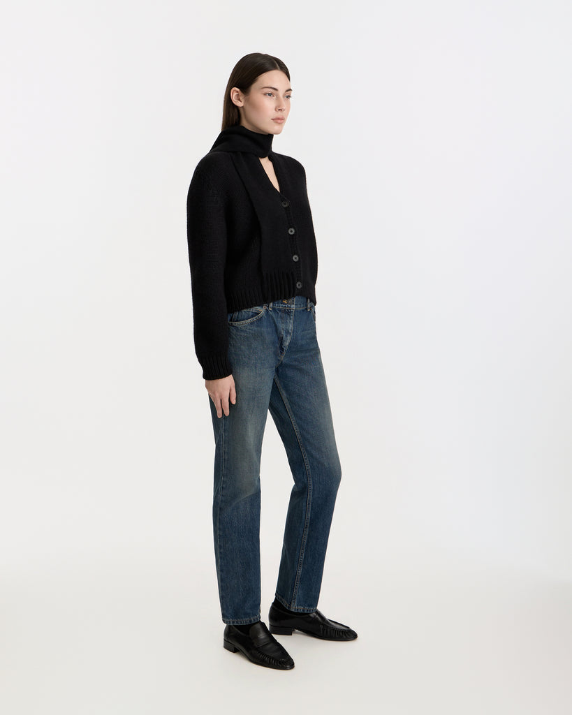 The Row Dinni Jean in medium indigo 