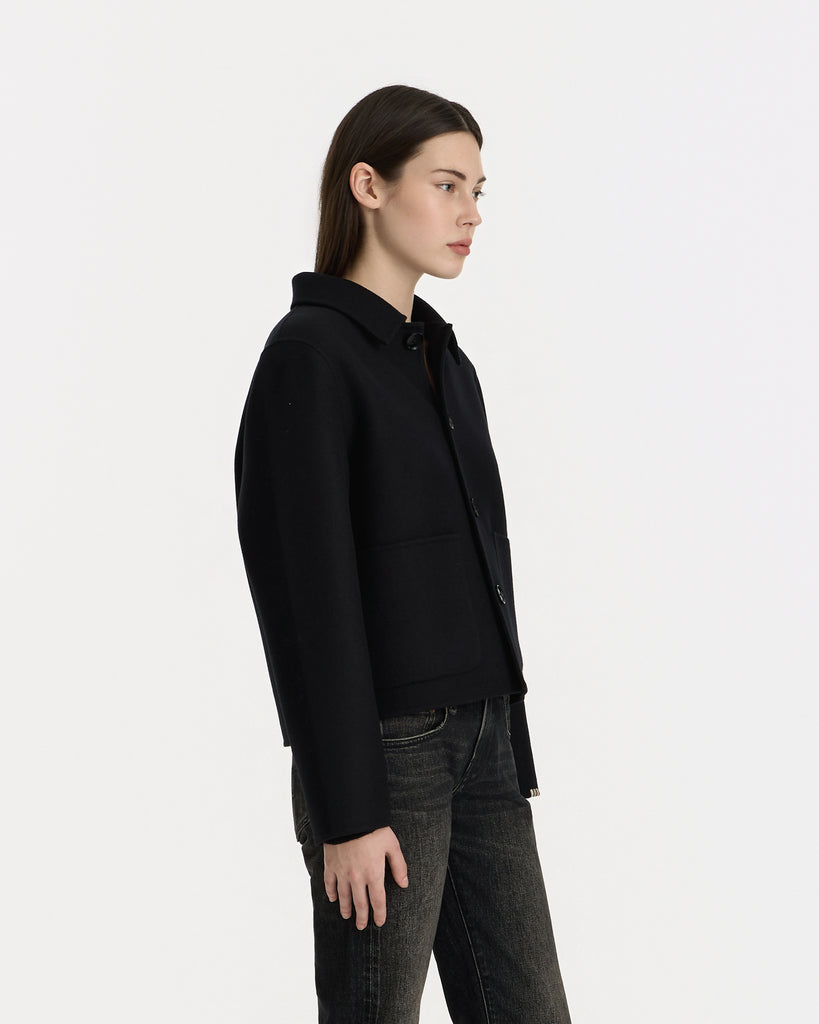 Extreme Cashmere N°463 Mover Jacket in raven