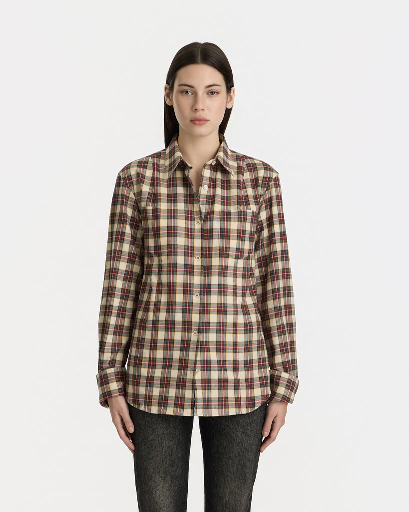Dries Van Noten Chloris Bis 4315 Shirt in ecru 