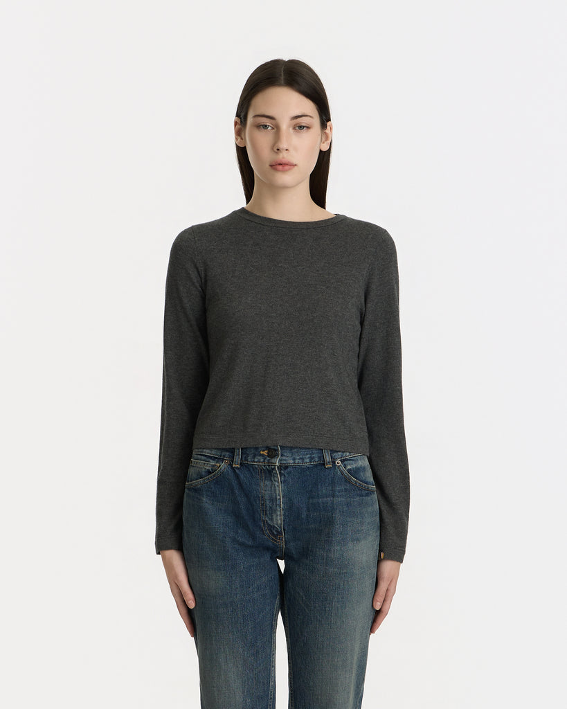 Extreme Cashmere N°451 Lisa Sweater in felt