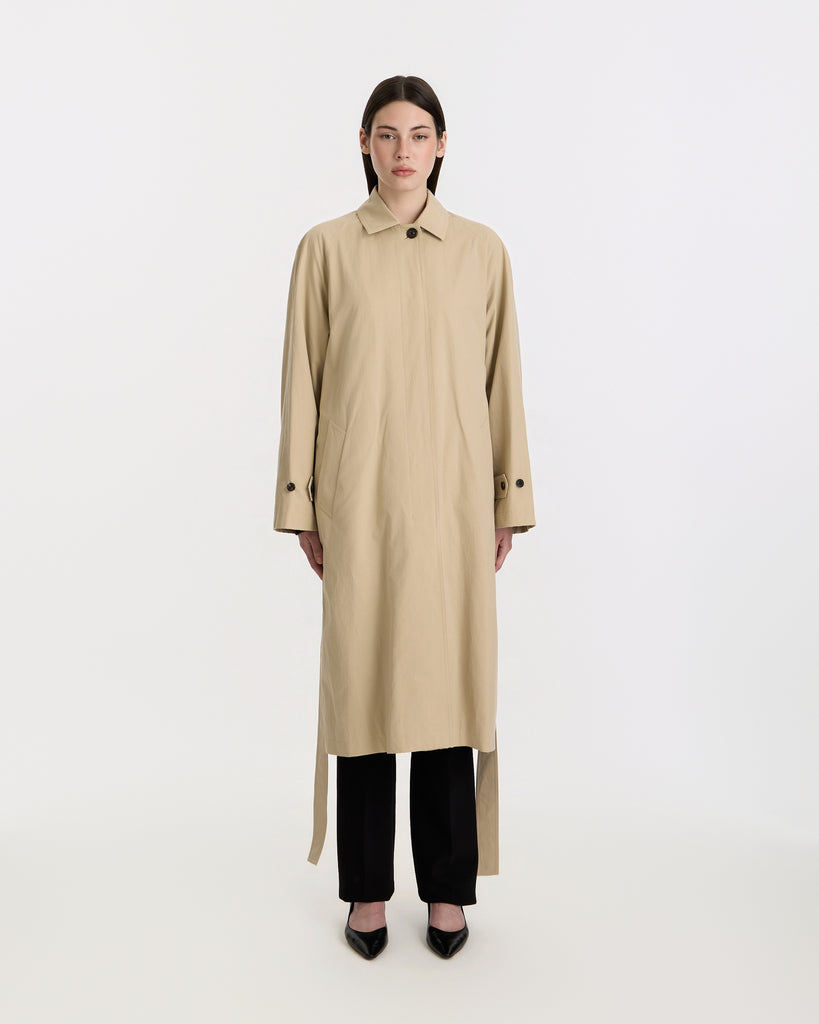 The Row Everly Coat in beige