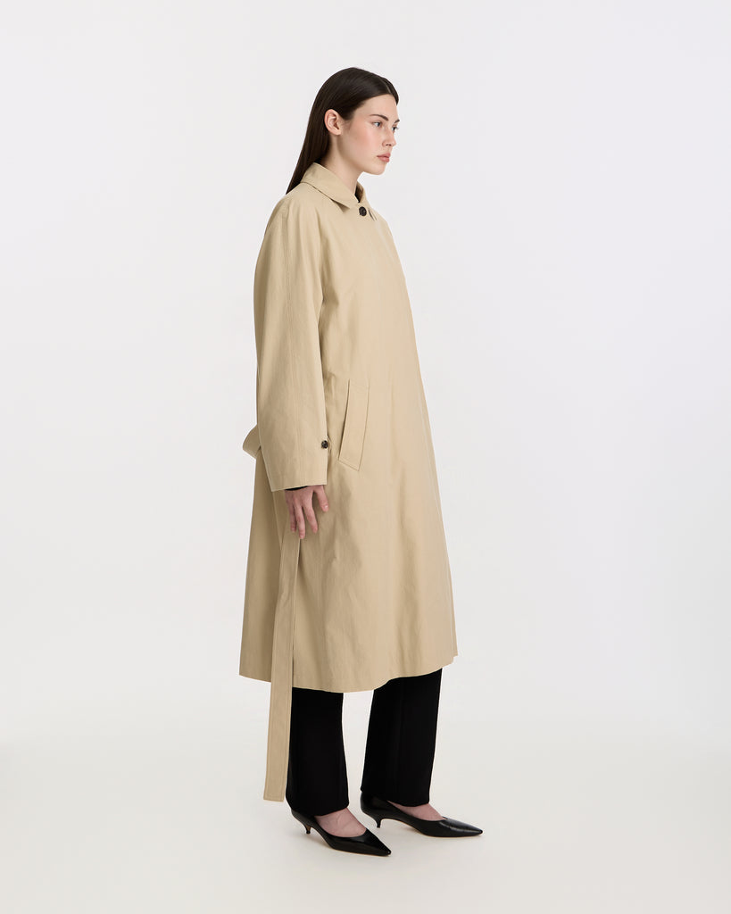 The Row Everly Coat in beige
