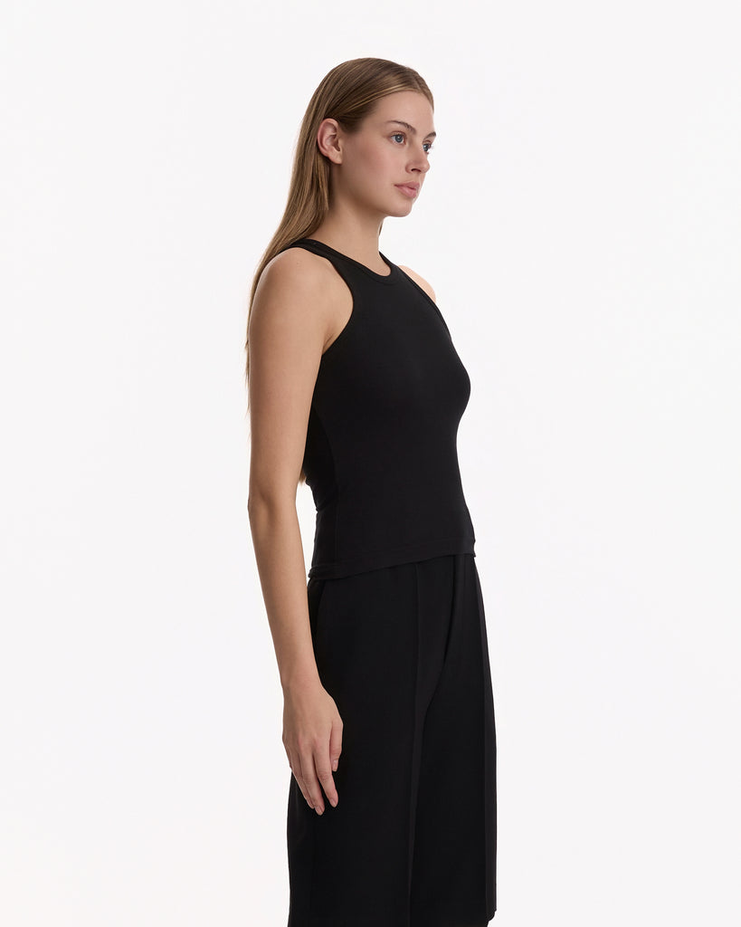 Balenciaga Tank Top in black