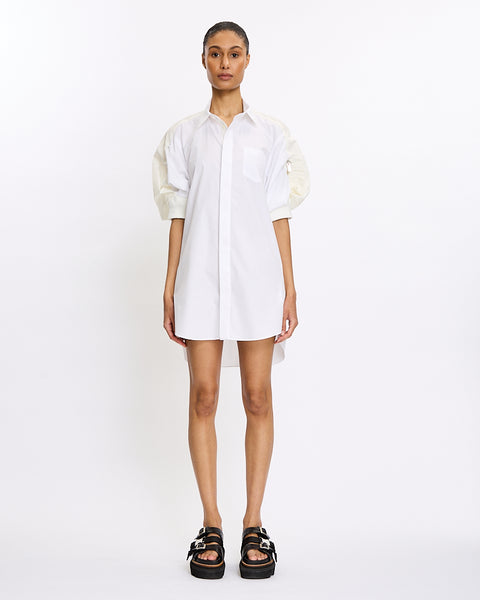 Sacai Cotton Poplin x Nylon Twill Dress – 119 Corbò