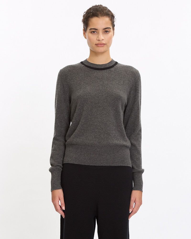 Dries Van Noten Tiko Sweater in dark grey
