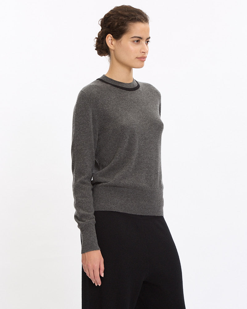 Dries Van Noten Tiko Sweater in dark grey