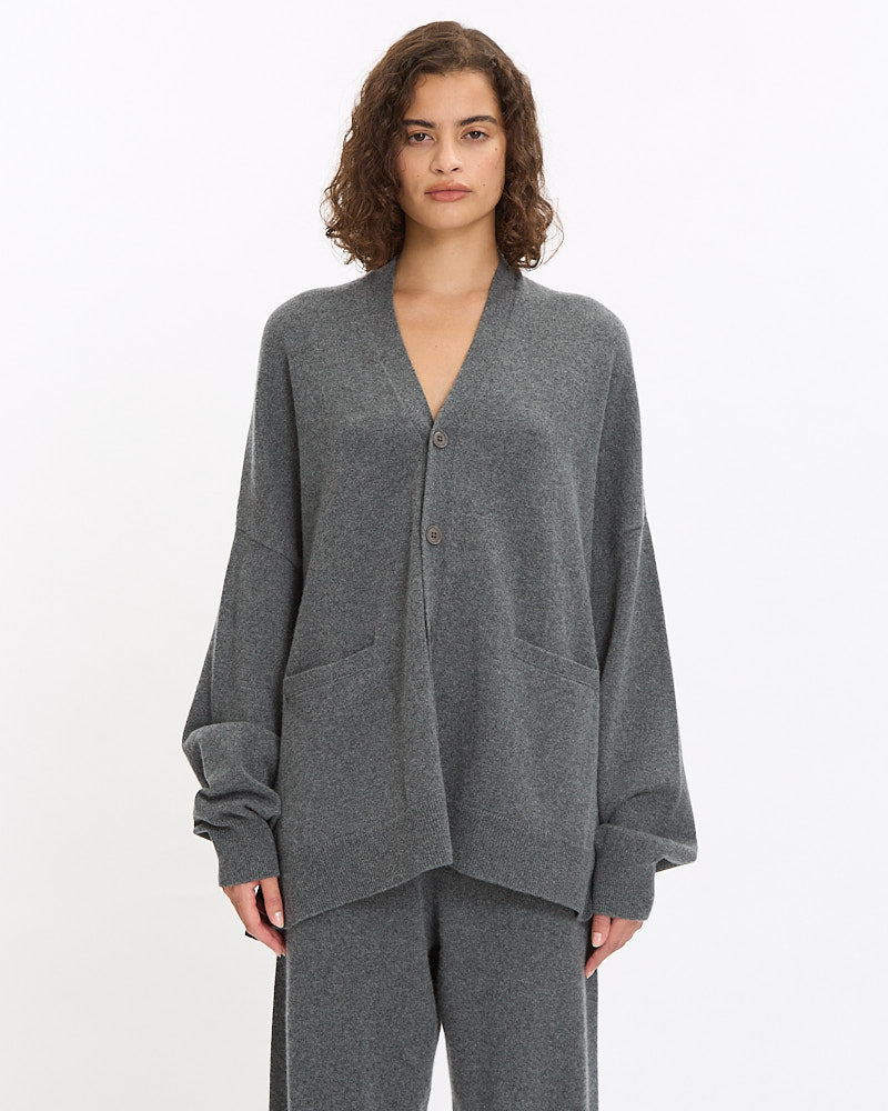 Extreme Cashmere Nº24 Tokio Cardigan in felt