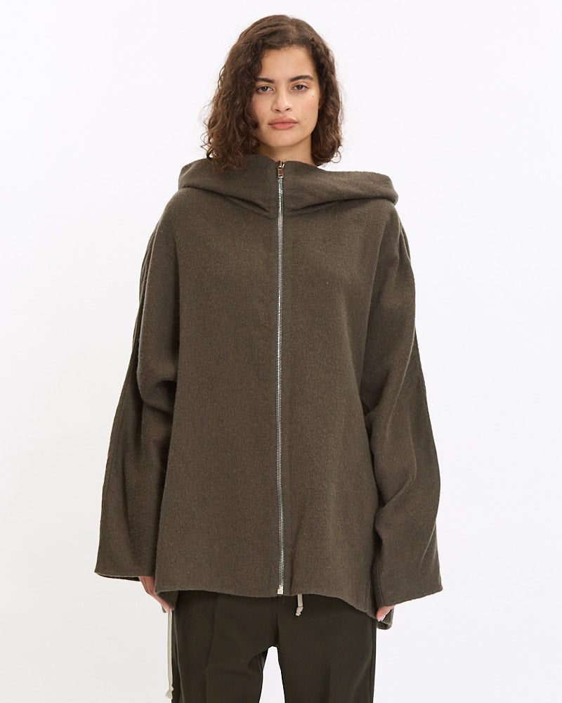 Zipfront Hooded Jkt