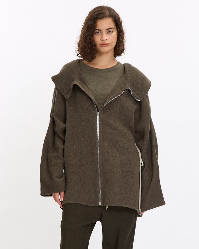 Zipfront Hooded Jkt