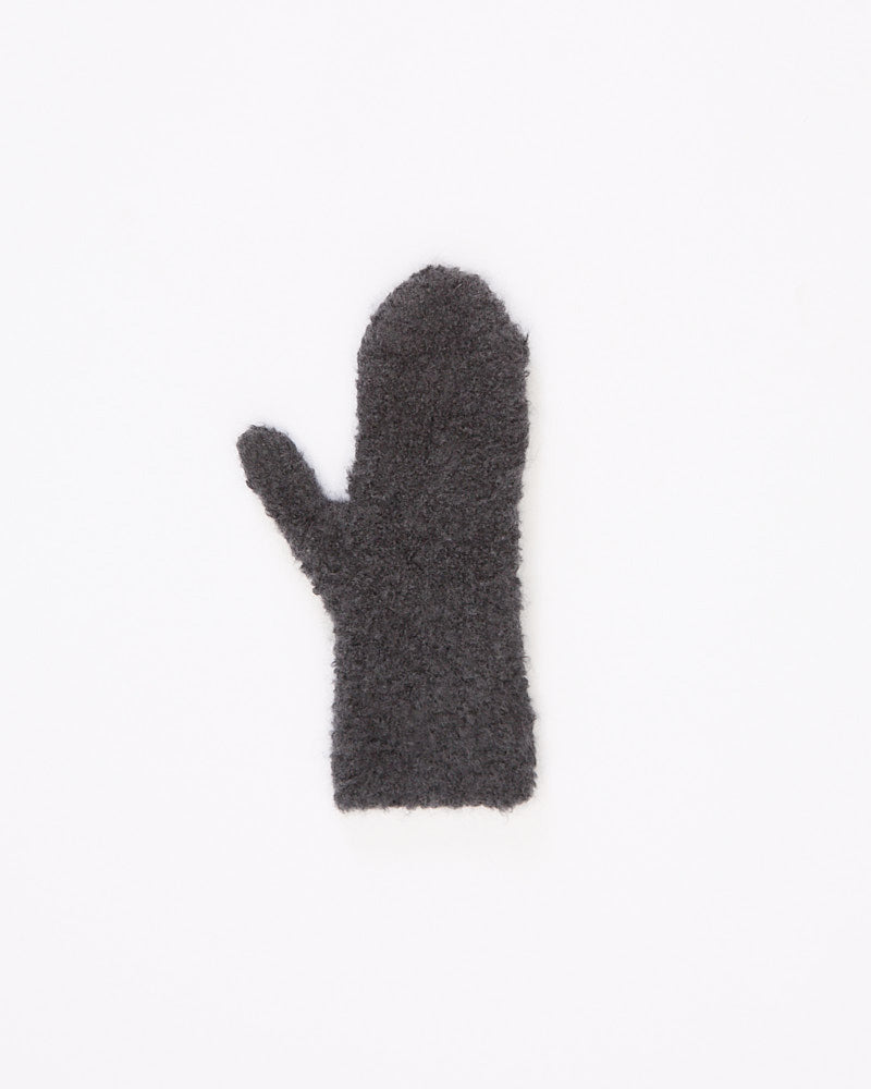 The Row Ladislas Mittens in faded black