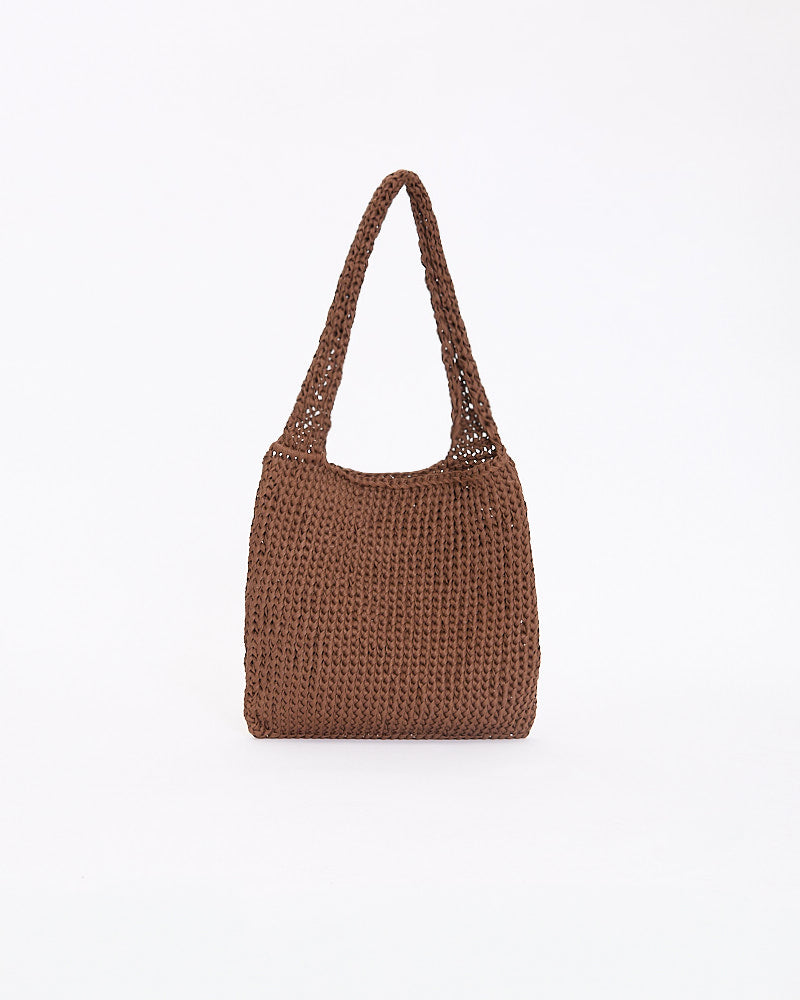 The Row Large Didon Shoulder Bag in brown