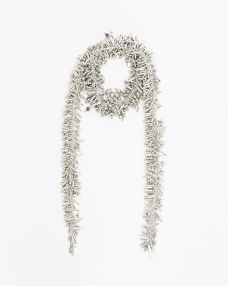 Dries Van Noten Embroidered Scarf Neckline