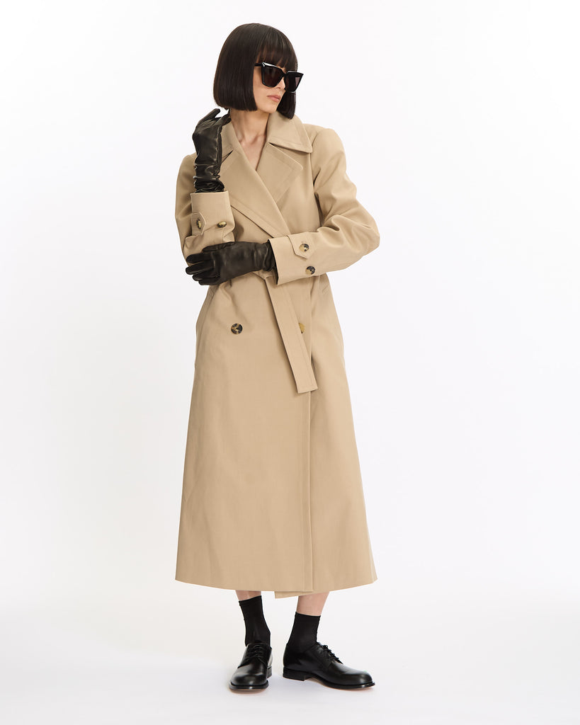 Dries Van Noten Long Leather Gloves